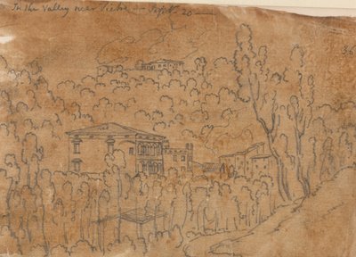 In the Valley near Vietri, 20 September by John Robert Cozens